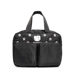 키티 투포켓 나일론 파우치백 보부상 토트백