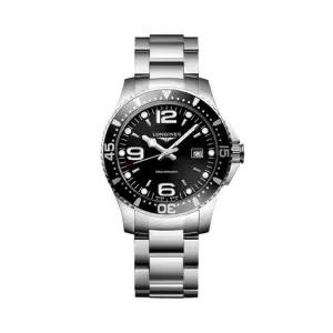 론진 L3.730.4.56.6 하이드로 콘퀘스트 남성 메탈 쿼츠 39mm