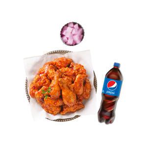 [멕시카나치킨] 양념치킨+콜라1.25L