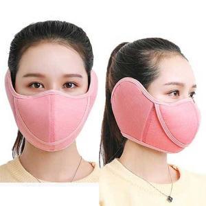 [MENOHE4V_53DU]방한 용품 귀마개 마스크 안면 보호 코디