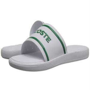 라코스테 슬리퍼 남성용 Lacoste L.30 Slide 118 2 화이트 그린