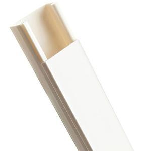 전선몰딩 사유니각 중형 선정리 쫄대 23mm 1M 2P 커버 PVC