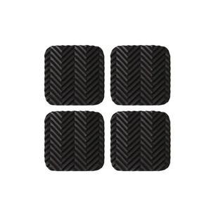 진동방지패드고급 검정 75x75x13 A0420 4개 소음방지