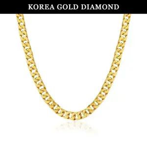 갤러리아 남자 순금 목걸이 면 체인 24K 75g