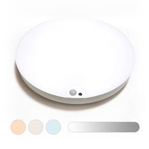 색/밝기 맞춤형 23cm LED 센서등 직부겸용 KS 무타공 매립가능 원형 글로리