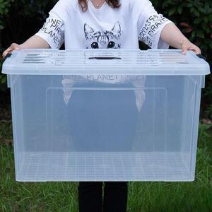 리빙박스 특대형 350L 투명 빅사이즈 4개 2개입 220L