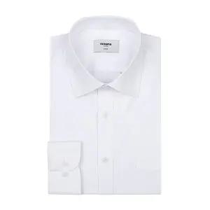 [레노마]스판 뱀부 트윌 솔리드 일반핏 긴소매 RZRSG0011WH_s