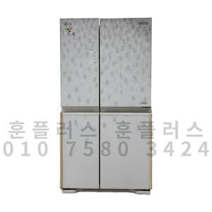 중고 냉장고 화이트 맨디니 매직스페이스 양문냉장고 801L: