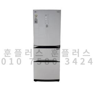 중고 김치냉장고 LG 디오스 화이트 스탠드 김치냉장고 327L