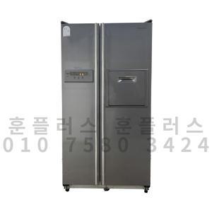 중고 냉장고 삼성 메탈 손잡이 홈바형 양문냉장고 737L