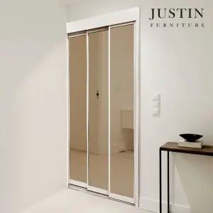 웰컴 초슬림 브론즈 유리 3연동 현관 중문(1301~1500)