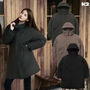 [롯데백화점]케이투 [역시즌다운] 여성 야상 구스 수지 다운 씬에어 VIBE W KWW23560