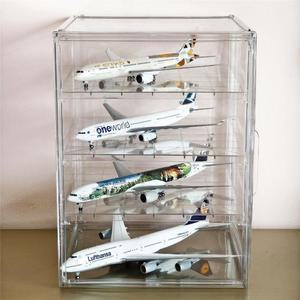 모형 비행기 장식장 항공기 모델 4단 아크릴 진열장