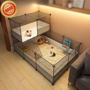 햄스터 케이지 하우스 애완 동물 놀이터 사육 햄스터케이지 복층 다람쥐 키우기 2층 은신처