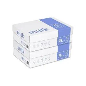 [밀크] A3 복사용지 A3용지 복사지 75g 2500매(1250매x2박스) SAMU(E)