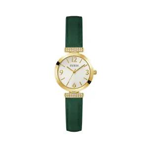 [롯데백화점]게스 [공식] 골드 레더 어레이 (GW0614L4) 여성시계