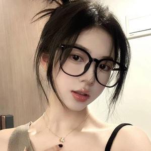 쌩얼보호 중안부삭제 빅사이즈 오버핏 오버사이즈 대두 XL 동글이 라운드 뿔테 094