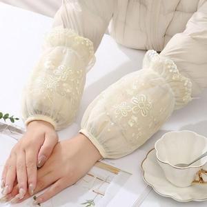 고품질 작업용 팔토시 짧은 3컬러 시스루 사무실 여름 여성 (WFHVTUH)