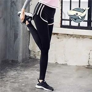 여성용 요가 필라테스 트레이닝 편안한 반바지-WFH26MI