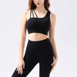 운동복 브라탑 숄더 스트랩 요가 필라테스 나시 4색-WFHJV7R