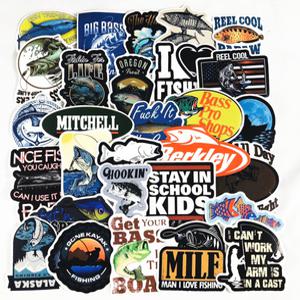 낚시 스티커 50장 세트 시마노 다이와 지루미스 아부가르시아 등