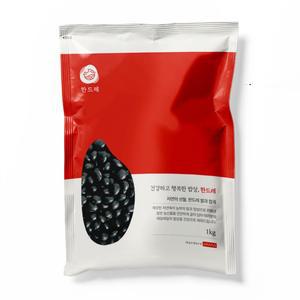 한드레 검은콩 서리태 2kg (1kg x 2개)