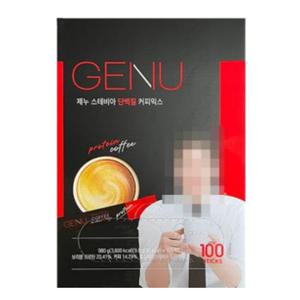 제누 스테비아 프로틴 단백질 커피믹스 100개입