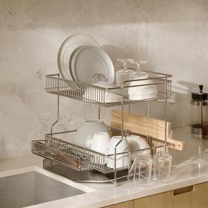 까사미아 올스텐 2단 식기건조대