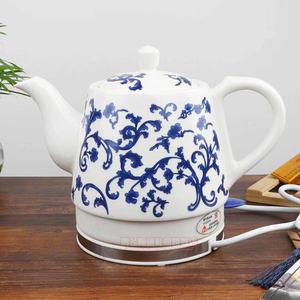 심플 도자기전기포트 미니멀 주전자 커피 사기 티포트