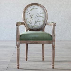 엔틱의자 식탁의자 유럽풍 스카프 의자 클래식