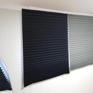 암막블라인드 원룸 셀프 부직포 붙이는 창문형 셀프 기숙사 블랙 암막 인테리어