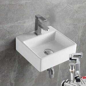 [HYD00I0L_56]미니세면대 소형 원룸 사각 HDL005+부속4종