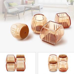 의자 소음 방지 발커버 대형 사각 고무캡 찍힘 식탁 눌림 테이블 체어슈즈 싸개 다리