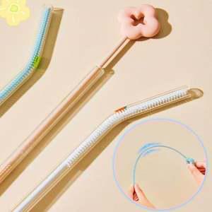 실리콘 세척솔 젖병 빨대솔 텀블러 브러쉬 틈새 브러