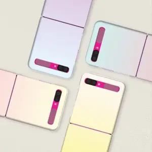 그래비 크림 Z플립1/2/3/4/5 무광 슬림핏