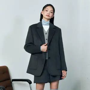 [롯데백화점]랩 (SET-아우터) 오버핏 싱글 2버튼 자켓(솔리드)(AQ4WJA63)