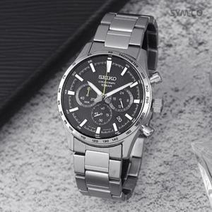 [세이코] SSB413P1 크로노그래피 사파이어 100미터방수 캐쥬얼 남자 메탈 손목시계 c