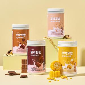 [1달구성/2통] 꼬박꼬밥 고단저당 대용량 단백질 쉐이크 400g 4종 택2