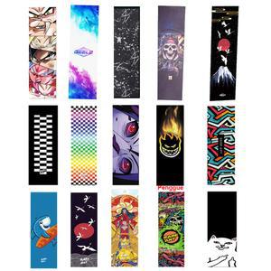 롱보드 스케이트 보드 33 9인치 사포 더블 로커 데크 스티커 전기 Griptaper Longboard