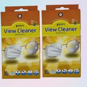 NEW 100매 일회용클리너 안경 핸드폰크리너