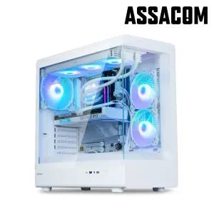 AMD 9800X3D+9070XT 16G+32GB+1TB 화이트 /  듀얼타워쿨링 AMD그래픽 라이젠+라데온