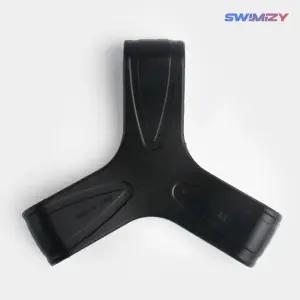 스윔이지 핀서포트 블랙 화이트 핀고정 오리발고정