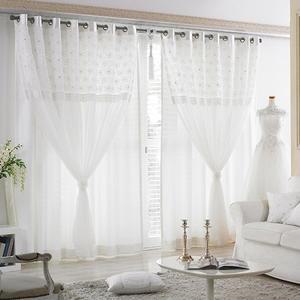 지나송 로엔 웨딩스타일 이중암막커튼 소형(260×230cm)