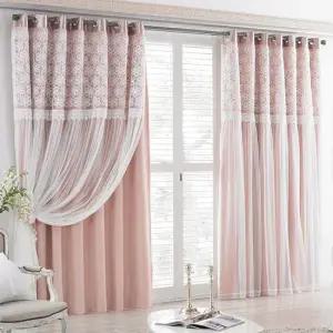 지나송 로엔 웨딩스타일 이중암막커튼 중형(360×230cm)