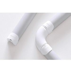 [S2X1A5Y]선정리 몰딩 라지형 연회색 전선관 흰색캡