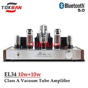 OLD EL34 진공관 HIFI 클래스 시어터 수제 오디오 10W 고출력 AMP BLUETOOTH