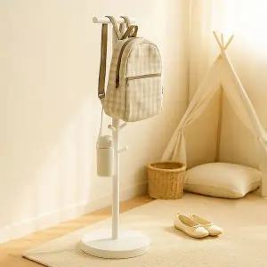 아동 키즈 미니 이동식 틈새 철제 스탠드 옷걸이 행거