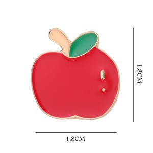 과일 뱃지 귀여운 배지 브로치 가방 꾸미기 미니 악세사리 사과