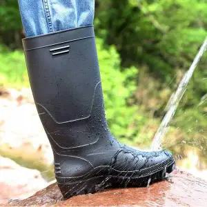 아웃도어 바닷가 캠핑 여름 무릎 장화 레인 부츠 주방일장화패션
