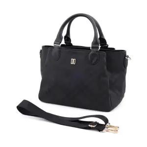 [백화점 선물포장] 닥스 크로스백 여성 나일론 경량 토트백 미니 핸드폰 가방 블랙 956